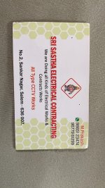 M. Prakash Sastha electrical VCard.jpg
