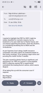 Response from HDFC Stating PRP not covered.jpeg